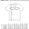 size chart Oversized T shirt