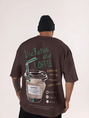 Coffee Oversized Tshirt